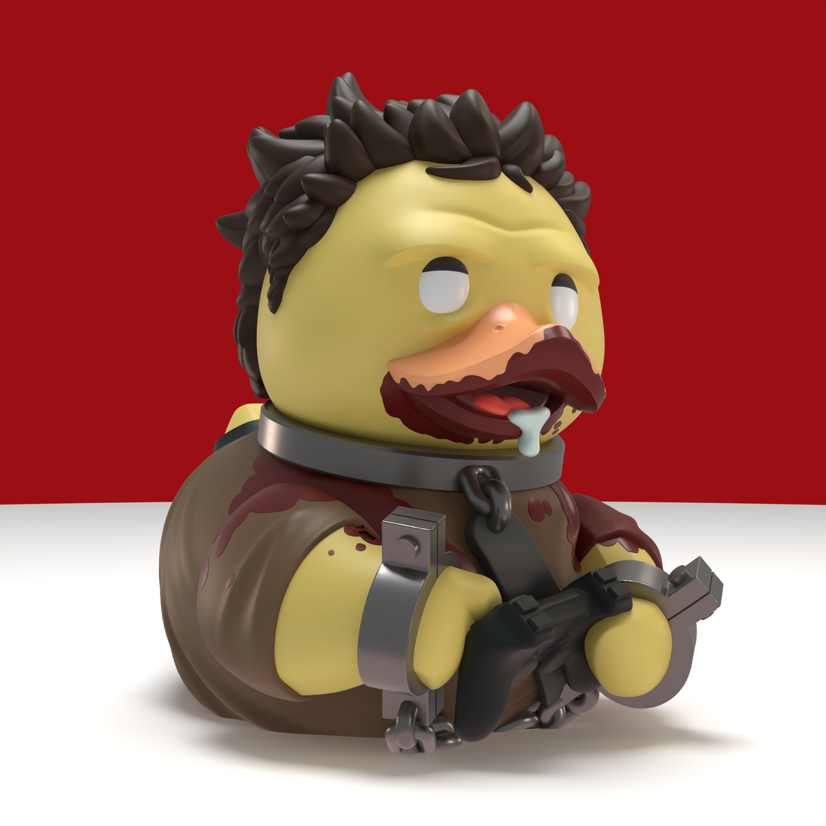 Numskull Shaun of the Dead TUBBZ Zombie Ed Cosplaying Duck Boxed Edition PVC Collectible, 3.5-Inch - View 9
