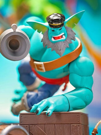 Lone Coconut Plunderlings Plunderstrong Tinker Skiff 6.5-Inch Action Figure with Bonus