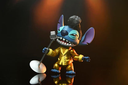NECA Lilo & Stitch Ultimate Gold Suit Elvis Stitch Action Figure 7-Inch - View 3