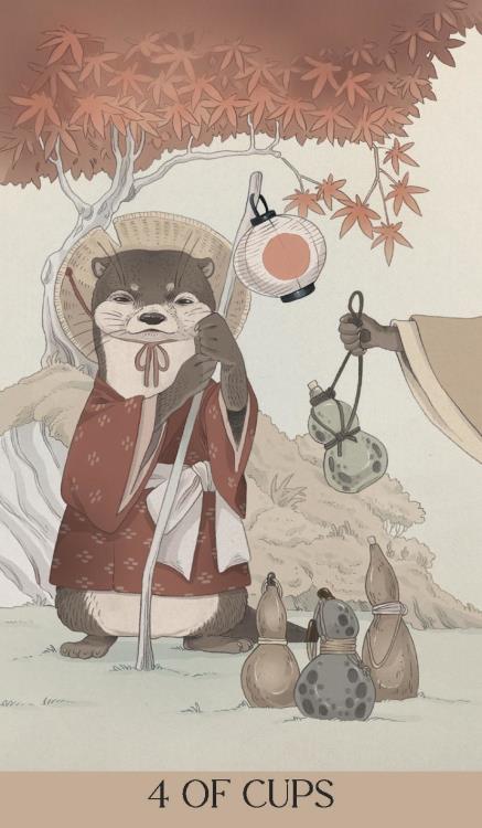 Llewellyn Publications Yokai Tarot Deck and Guidebook by Marga Biazzi - View 6