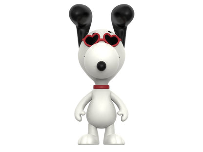 Super7 Peanuts ReAction Snoopy (Heart Eyes) 3.75-Inch Figure - View 2
