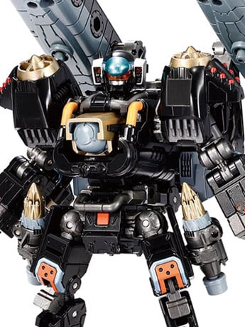 Takara Tomy Diaclone Reboot TM-17 Tactical Mover Argo Versaulter Voyager Unit (Abyss Ver.) Exclusive 1/60 Scale