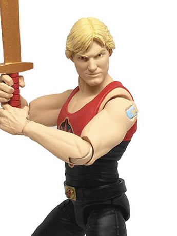 Boss Fight Studio Flash Gordon Hero H.A.C.K.S. Flash Gordon (Tank Top) Figure, 4-Inch