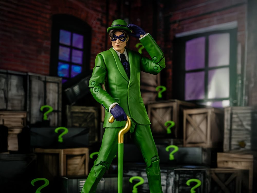 McFarlane Toys DC Multiverse Batman: Hush The Riddler 22-Point Action Figure - View 2