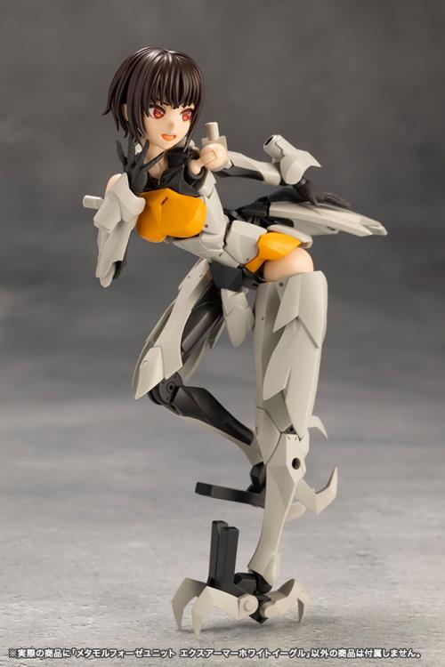 Kotobukiya Megalomaria Unlimited Universe Metamorphose Unit Exarmor White Eagle Collectible - View 16