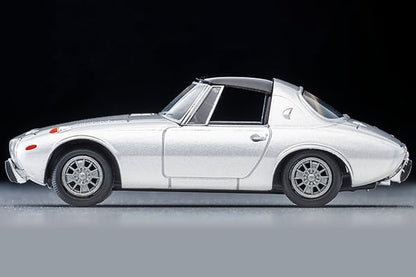 Tomytec Tomica Limited Vintage TLV-139c 1969 Toyota Sports 800 (Silver) with Custom Wheels 1/64 Scale Diecast Model - View 4
