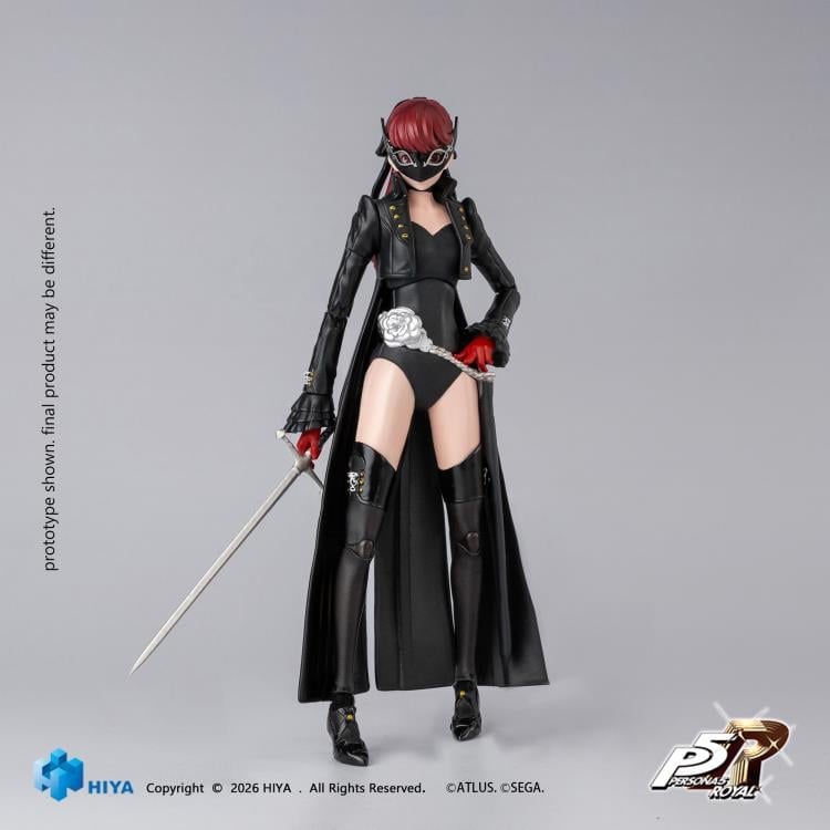 Hiya Toys Persona 5 Royal Exquisite Basic Violet Kasumi Yoshizawa 1/12 Scale Action Figure - View 8