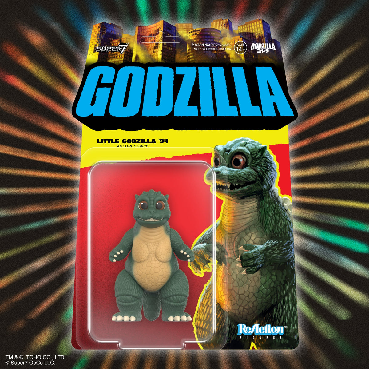 Super7 Toho ReAction Little Godzilla '94 Action Figure - View 5