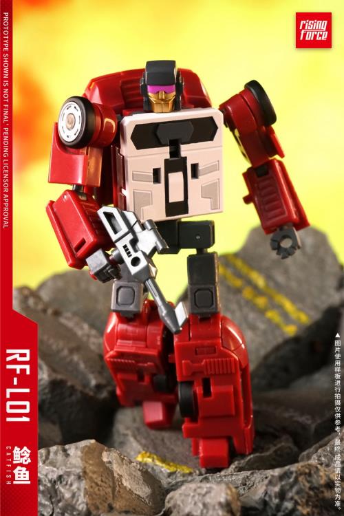 Rising Force L01 Catfish Plastic Collectible Figure - View 7