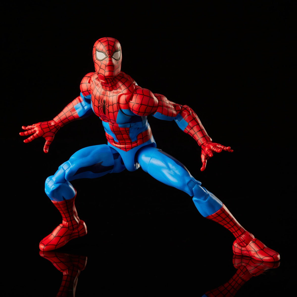 Hasbro Spider-Man Marvel Legends Retro Collection Spider-Man Cel Shaded Ver. Action Figure - View 4