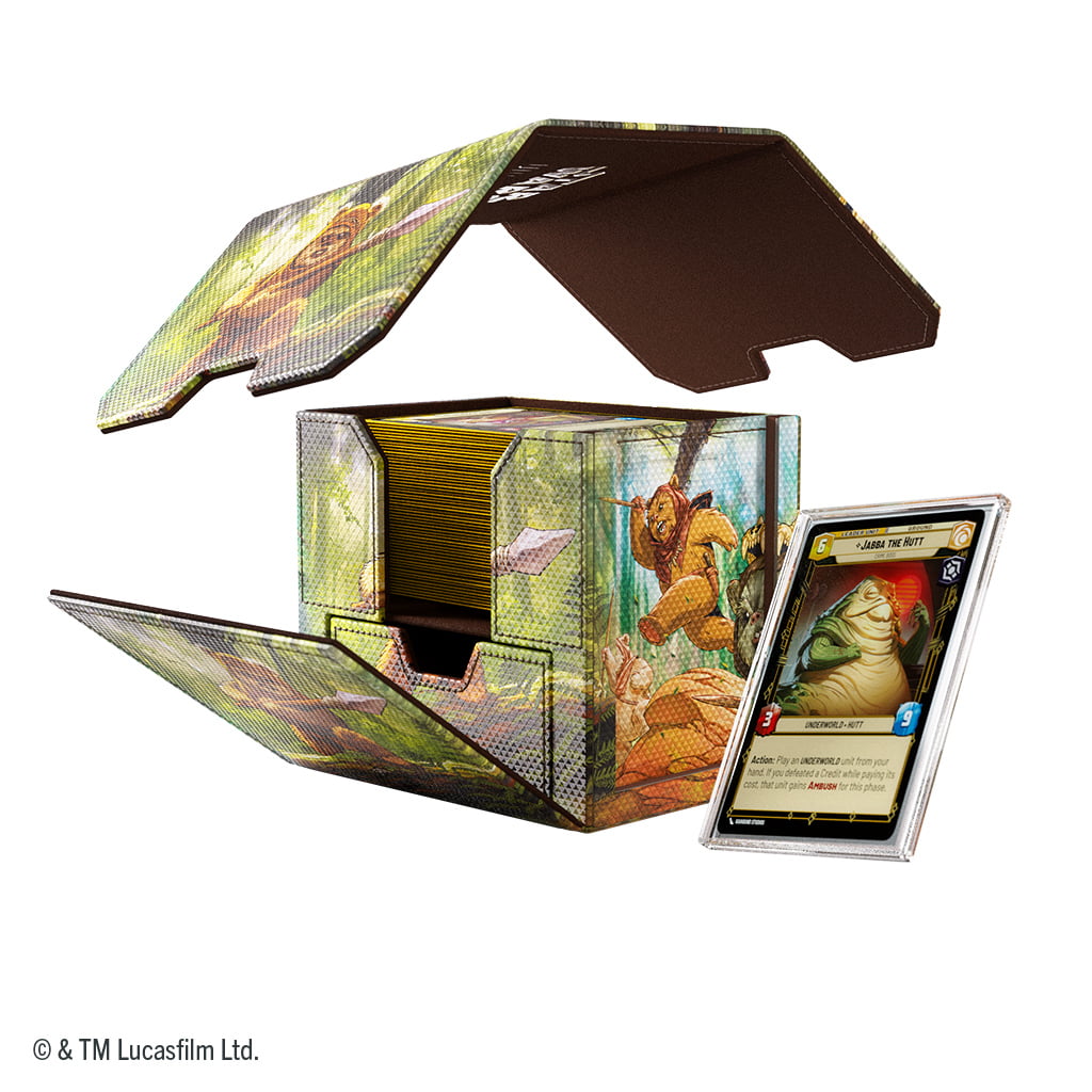 Gamegenic Star Wars: Unlimited Ewoks Deck Pod in Hexafyber Material - View 4