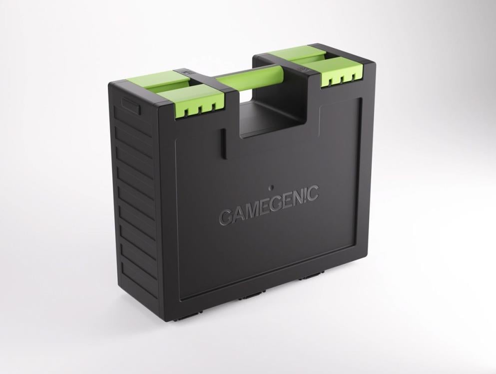 Gamegenic Game Castle (Black/Green) Storage Box for Board Games - View 7