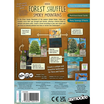 Lookout Games Forest Shuffle Smoky Mountains Tabletop Card Game - View 4
