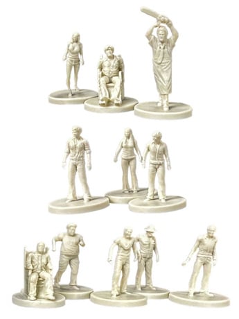 Trick or Treat Studios The Texas Chainsaw Massacre (1974) Leatherface Miniatures Set