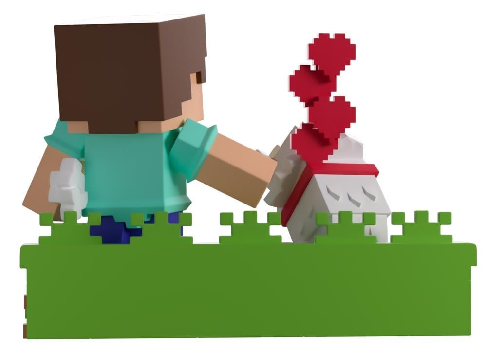 YouTooz Minecraft Taming a Wolf 5-Inch Vinyl Figure - View 4