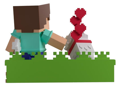 YouTooz Minecraft Taming a Wolf 5-Inch Vinyl Figure - View 4