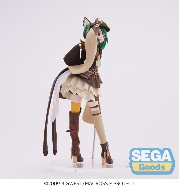 Sega Macross Frontier FiGURiZM Ranka Lee (Oshare Macross Revolution Ver.) 7-Inch Figure - View 10