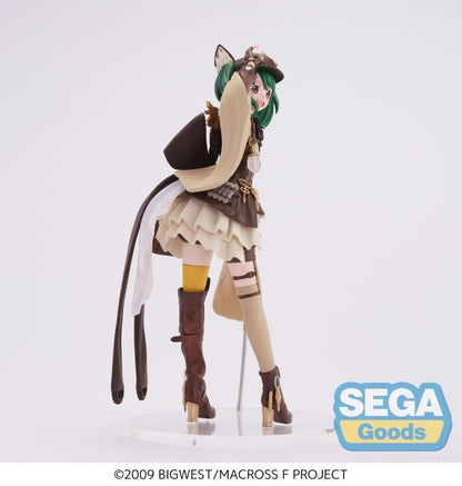 Sega Macross Frontier FiGURiZM Ranka Lee (Oshare Macross Revolution Ver.) 7-Inch Figure - View 10