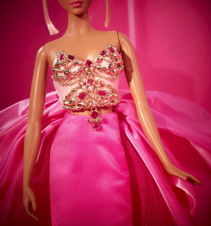 Mattel Barbie Signature Pink Collection Barbie Doll Gold Label Collection - View 9