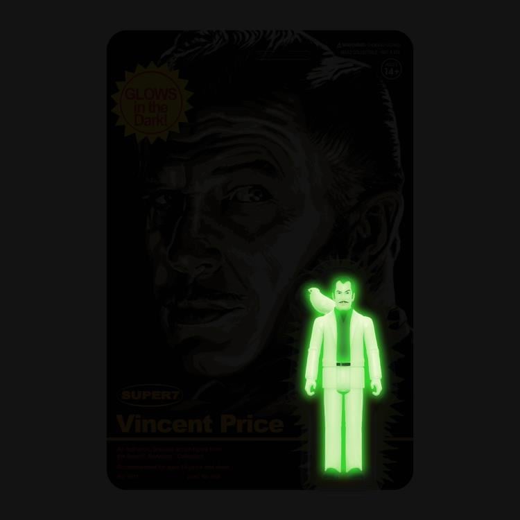 Super7 Vincent Price ReAction Monster Glow 3.75-Inch Figure - View 7