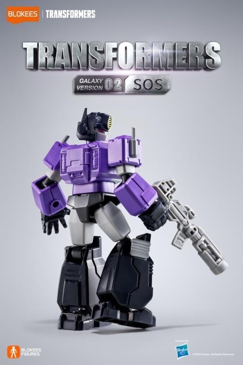 Blokees Transformers G1 Galaxy Version Vol.2 SOS Boxed Set of 9 Model Kits (English Ver.) - View 14