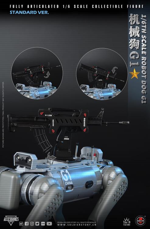 Soldier Story Robot Dog Standard Ver. 1/6 Scale Plastic Figure - View 14