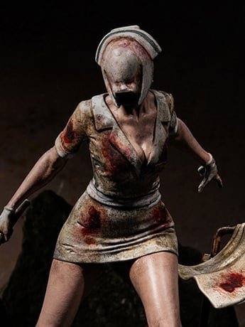 Numskull Silent Hill 2 Bubble Head Nurse Limited Edition Statue, 9-Inch