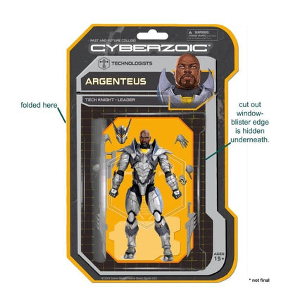 Creative Beast Studio Cyberzoic Argenteus 1/18 Scale 4-Inch Action Figure - View 8