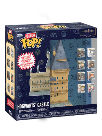 Funko Pop! Harry Potter Bitty Pop! Hogwarts Castle Display Vinyl Set