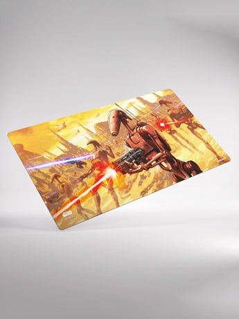 Gamegenic Star Wars: Unlimited Battle Droids 13.75-Inch Natural Rubber Game Mat