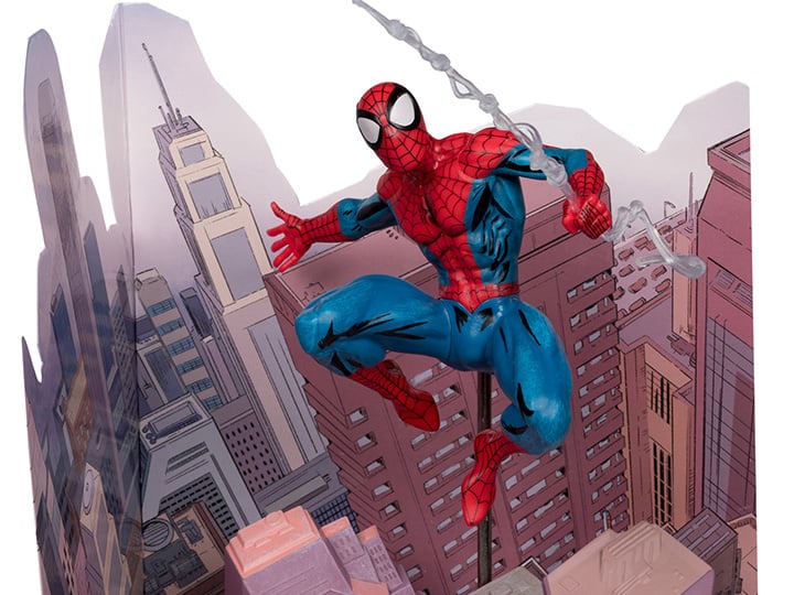 McFarlane Toys Marvel Comics Spider-Man (The Amazing Spider-Man #1) 1/10 Scale Action Figure - View 2