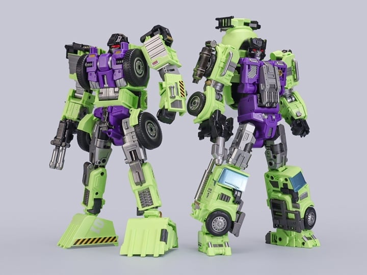 Mecha Invasion Giant Legion GLA-01 and GLA-02 PVC Figure Set - View 2