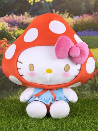Kidrobot Sanrio Hello Kitty Mushroom Plush, 13-Inch