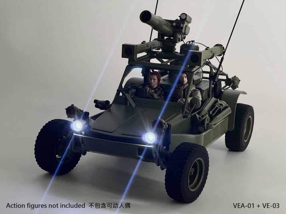 Fans Hobby VEA-01 Missile Launcher Set 1/12 Scale Plastic Accessory 4-Inch - View 17