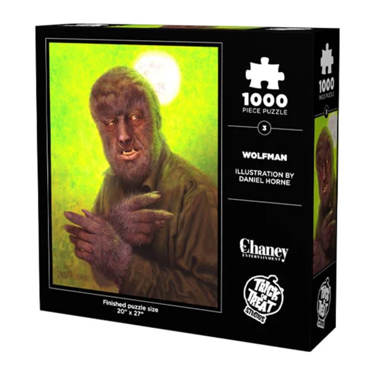 Trick or Treat Studios Universal Monsters Wolfman 1000-Piece Jigsaw Puzzle (27-Inch) - View 3