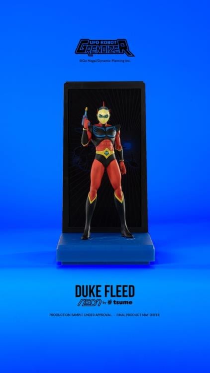 Tsume UFO Robot Grendizer NEON Series Duke Fleed Lighted Display Figure 10-Inch - View 7