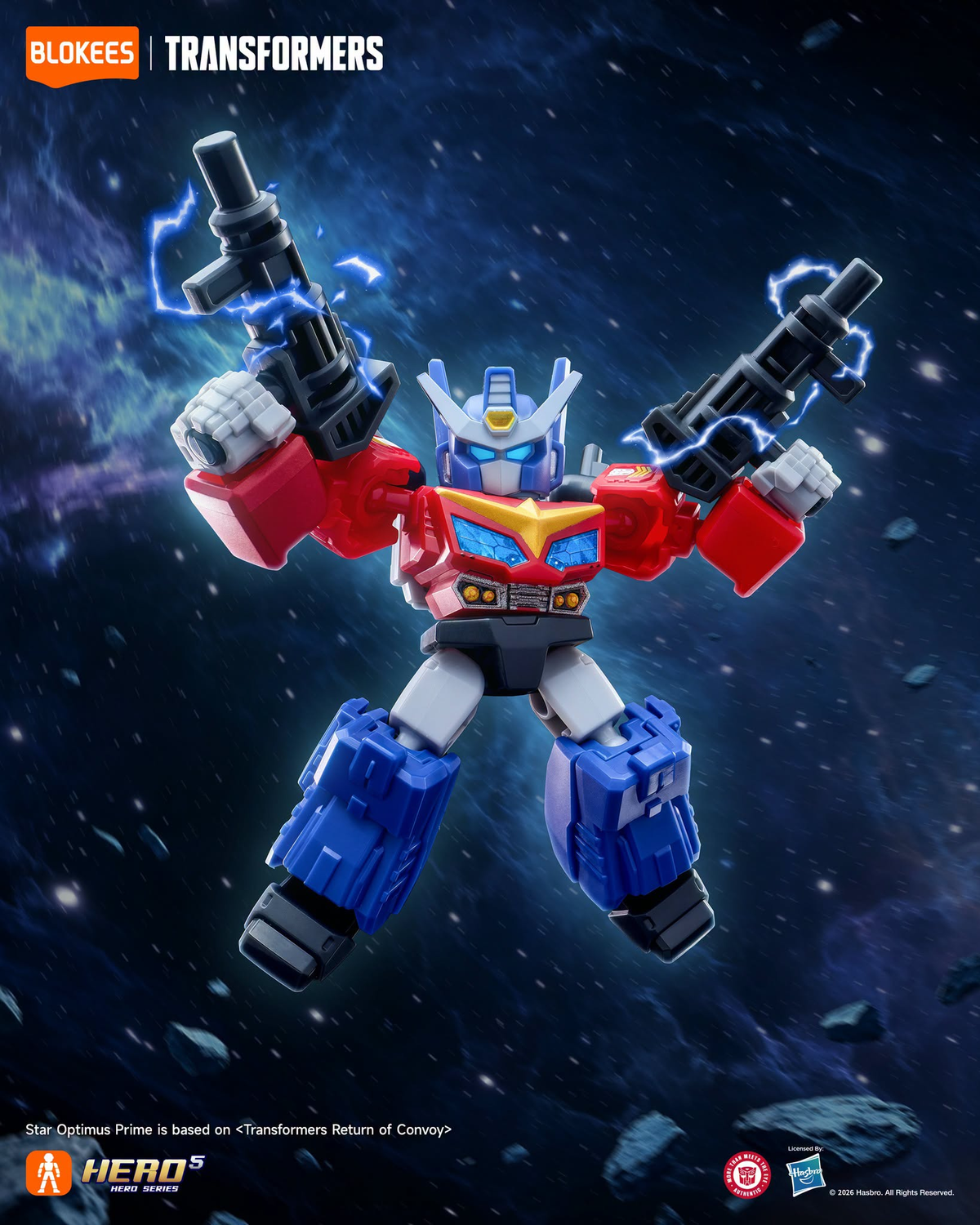 Blokees Transformers Defender Version Vol. 8 Battle Stars Box of 12 Plastic Model Kits - View 39