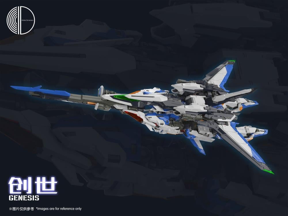 Infinite Dimension Tactical Unit Defender Aircraft Genesis 1/100 Scale Plastic Model Kit - View 5