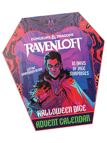 FanRoll Dungeons & Dragons Mists of Ravenloft Halloween Advent Calendar