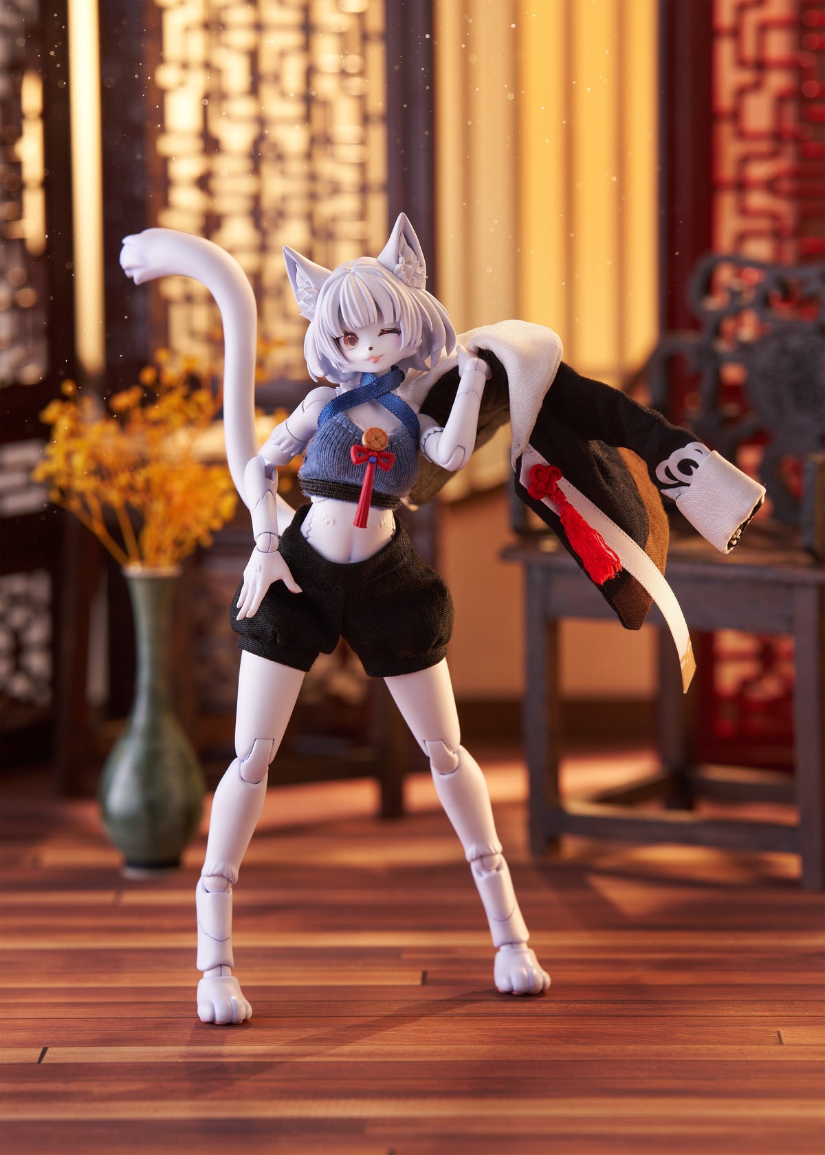 Aoshima KemoPla Ruoran Model Kit in ABS and PVC (6.1-Inch) - View 7