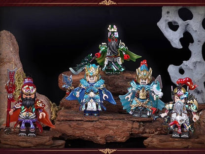 Kuzao Studio Three Kingdoms Five Tiger Generals Mini Figures Limited Edition Box Set - View 2