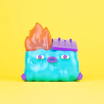 100% Soft Dumpster Fire GlanderCo 3.5-Inch Vinyl Figure - View 4