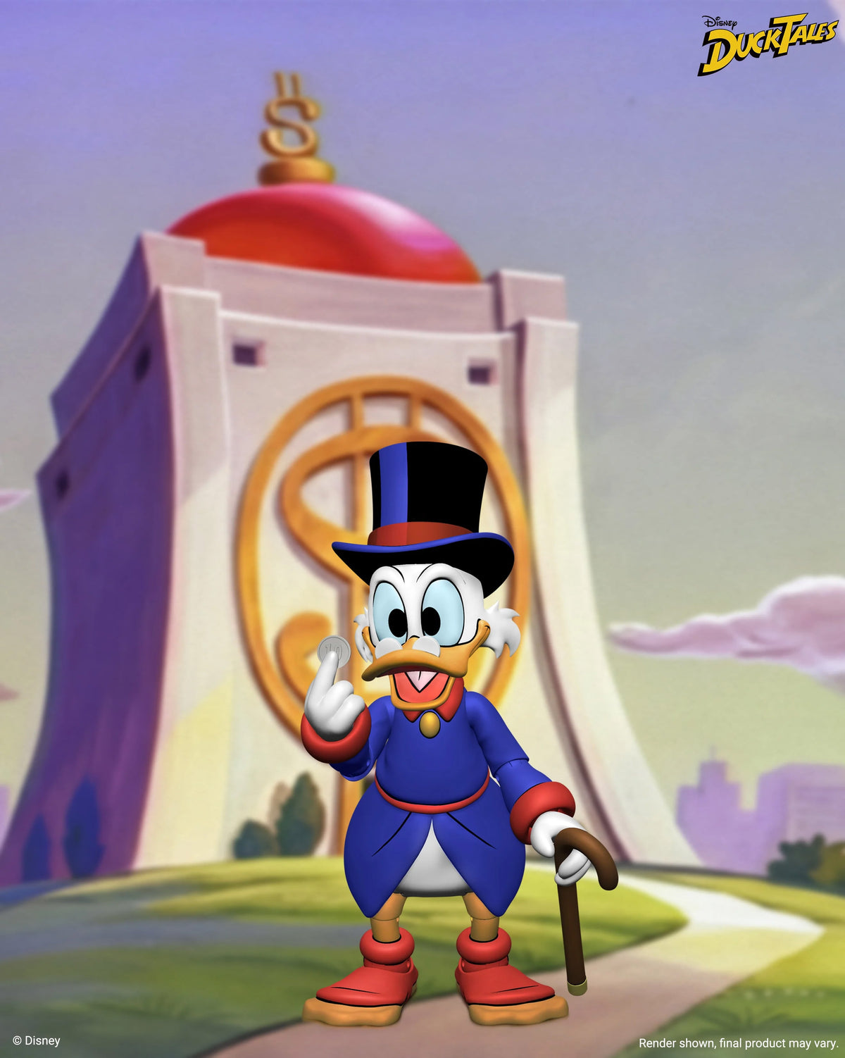 NECA DuckTales Ultimate Scrooge McDuck Action Figure - View 5