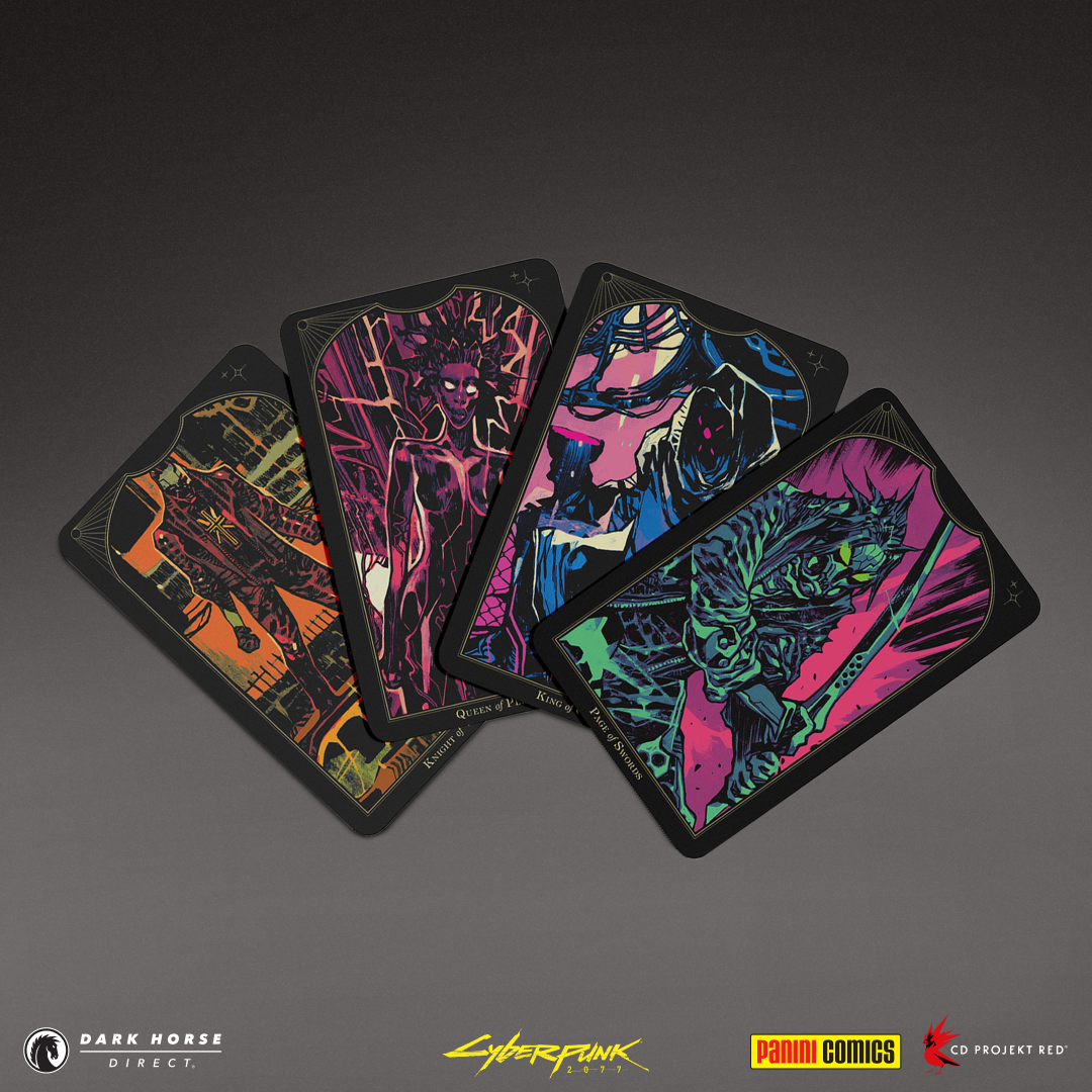 Dark Horse Cyberpunk 2077 Tarot Deck and Guidebook Set - View 4