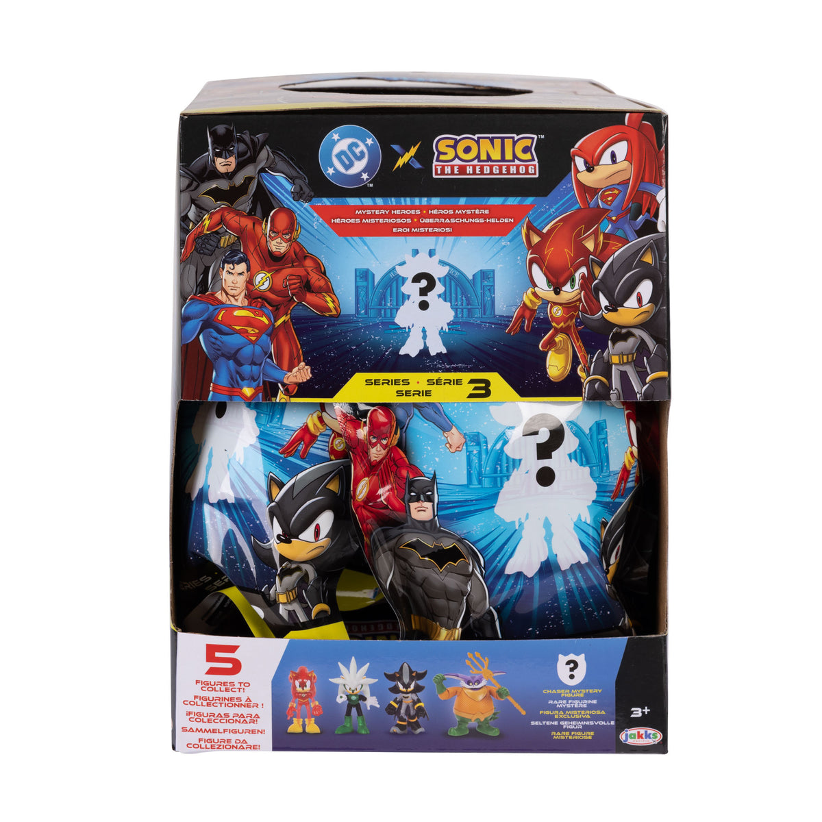 Jakks Pacific DC Comics x Sonic the Hedgehog Wave 3 Box of 12 Random 2.5-Inch Figures - View 8