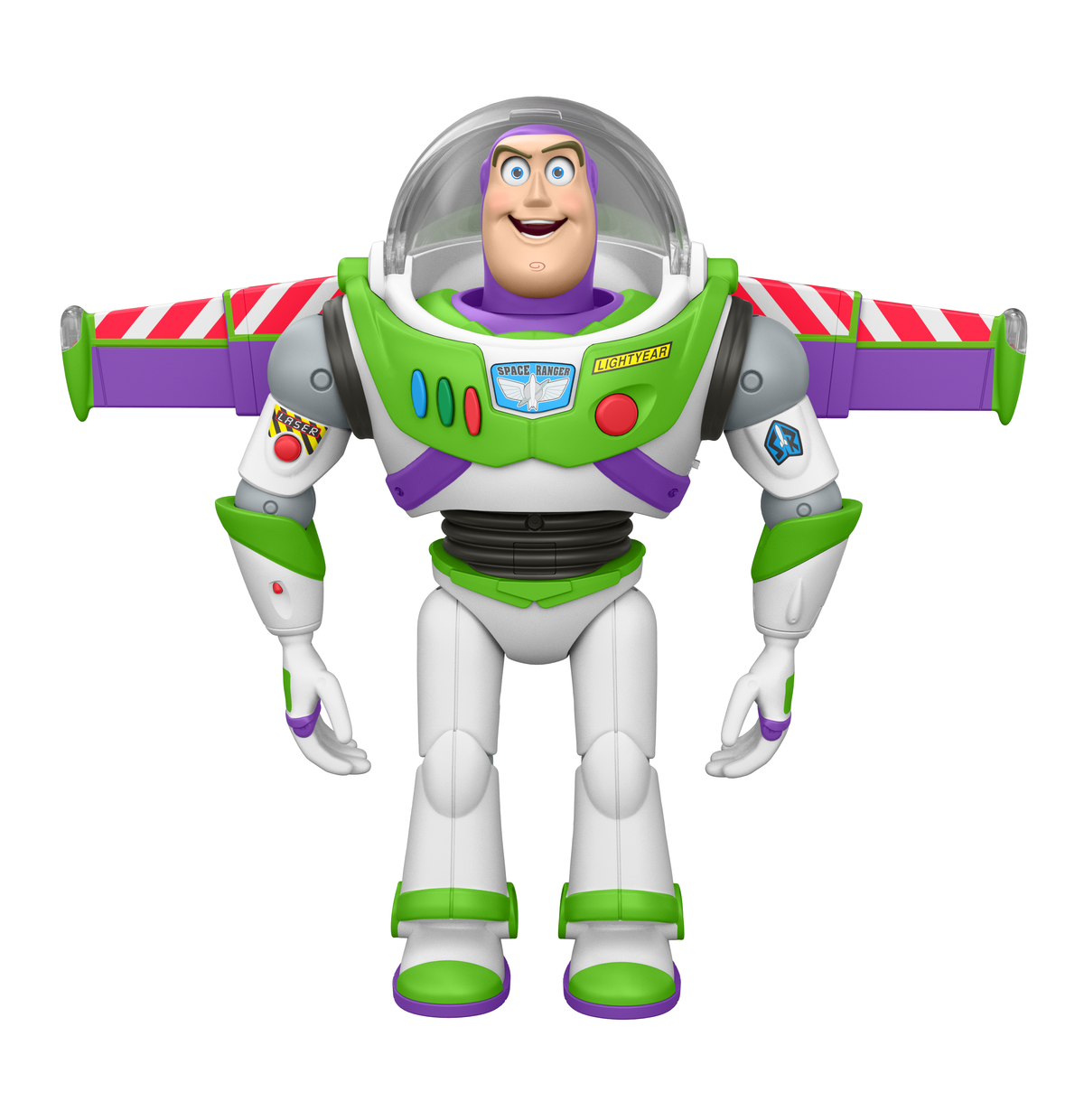 Mattel Toy Story Ultimate Action Buzz Lightyear 12-Inch Plastic Action Figure - View 5