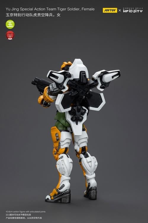 JoyToy Infinity Yu Jing Tiger Soldier Hacker 1/18 Scale Action Figure - View 7