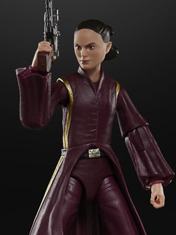 Hasbro Star Wars 25th Anniversary The Black Series 6-Inch Padme Amidala The Phantom Menace Action Figure