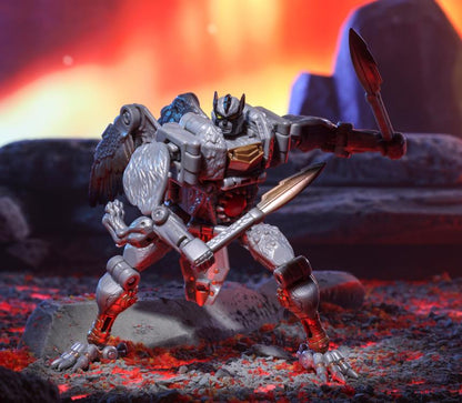 Hasbro Transformers: Legacy United Voyager Beast Wars Universe Silverbolt Plastic Action Figure - View 3
