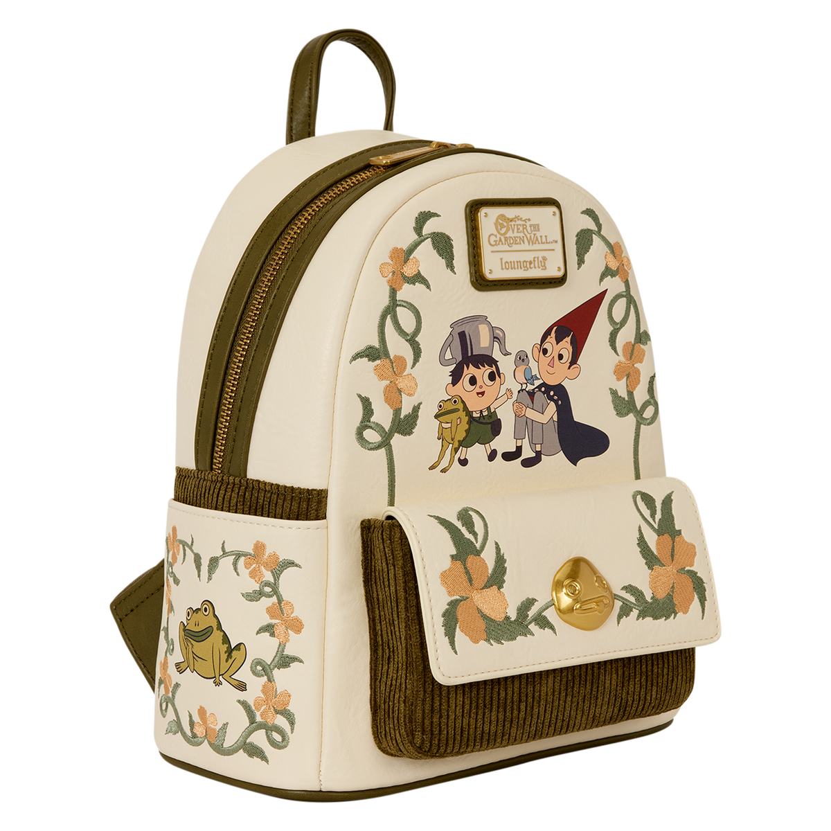 Loungefly Over the Garden Wall Pottsfield Embroidered Mini Backpack (10.5-Inch) - View 3